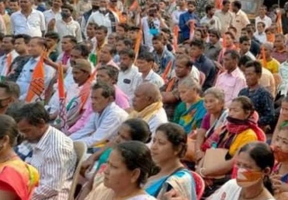 Over 3,000 BJP Voters Join Congress in Kumarghat Over 3,000 BJP Voters Join Congress in Kumarghat